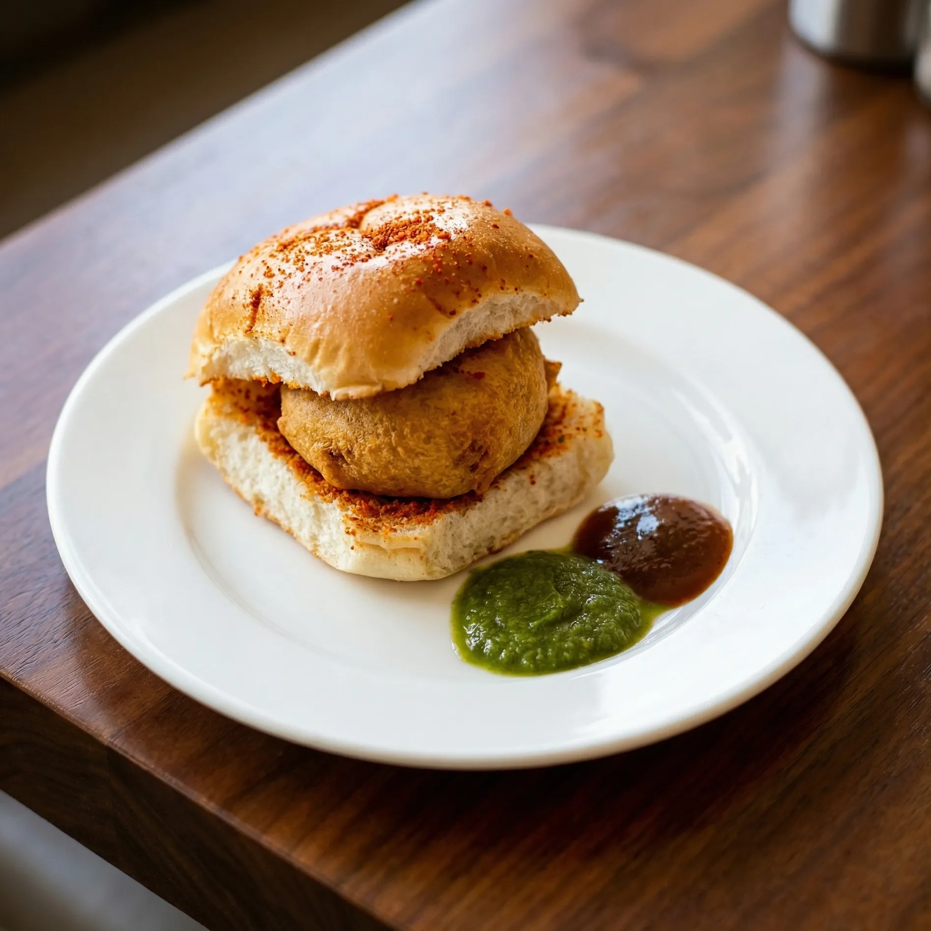 Dabeli Gujarati street food at The Gully Bites Winnipeg